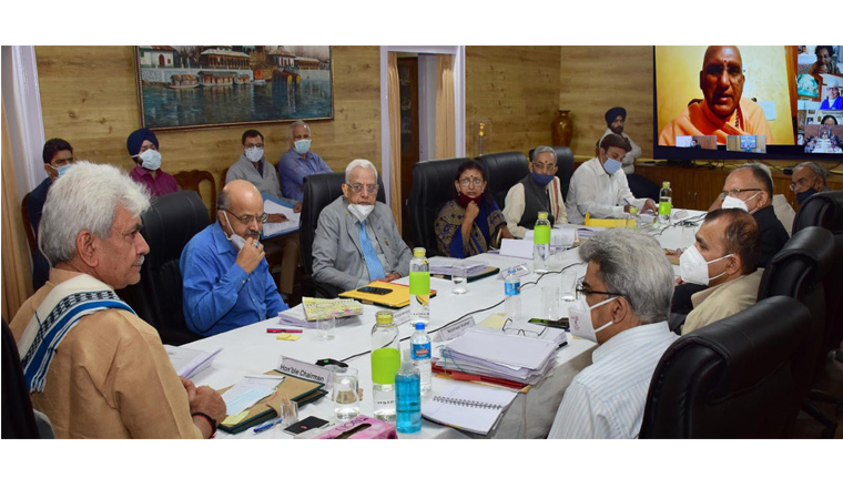 Shri Amarnathji Yatra-2021;  Lt Governor chairs 40th Board Meeting of Shri Amarnathji Shrine Board
