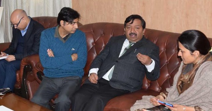 Dheeraj Gupta reviews e-Bus project for Jammu city