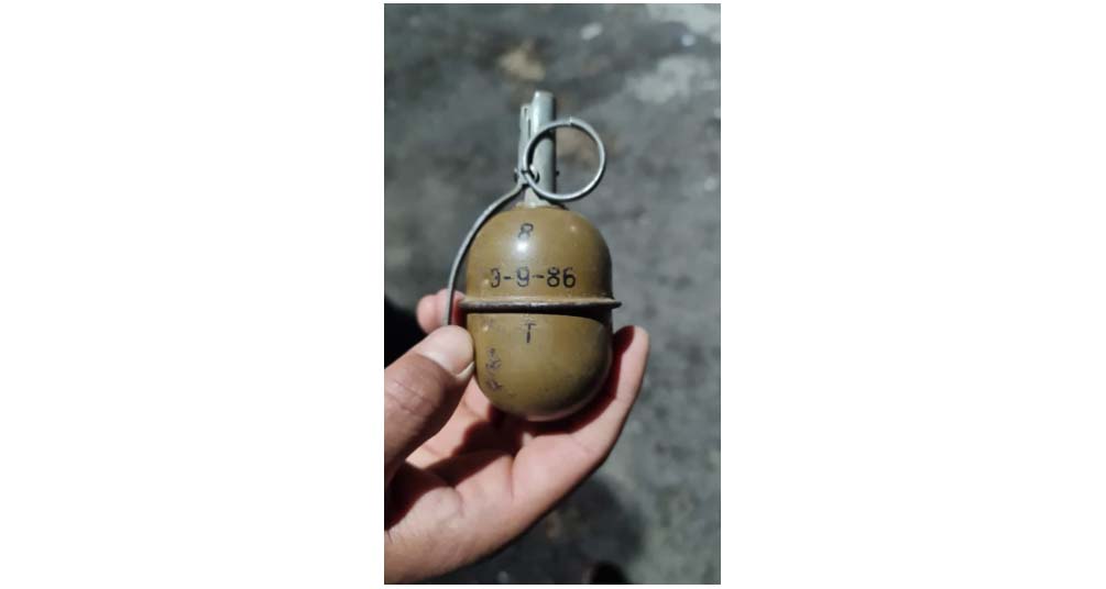 One terror associate held by security forces in J-K's Pulwama; hand grenade seized