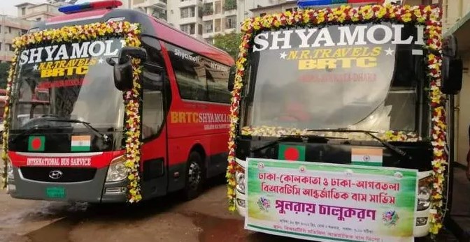 India-Bangladesh bus service, suspended due to Covid-19, resumes after two years