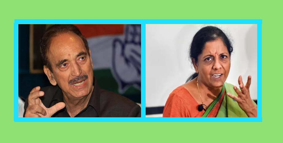 Ghulam Nabi holds Government responsible for protests, Nirmala brands Jamia students 'Jihadists, Separatists' after Anti-CAA protests