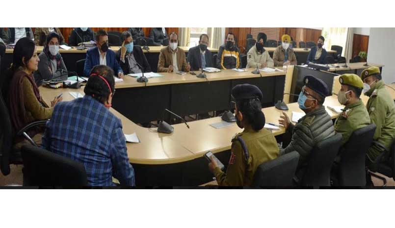 DC Jammu reviews enforcement of ban on constructions in Nikki Tawi area