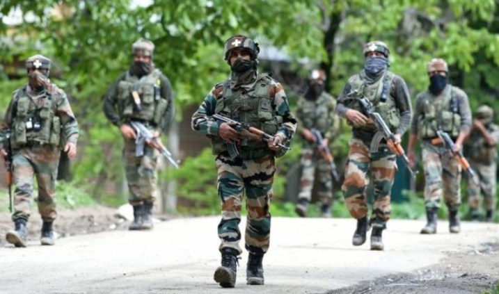 Security forces launch CASO in Bandipora village