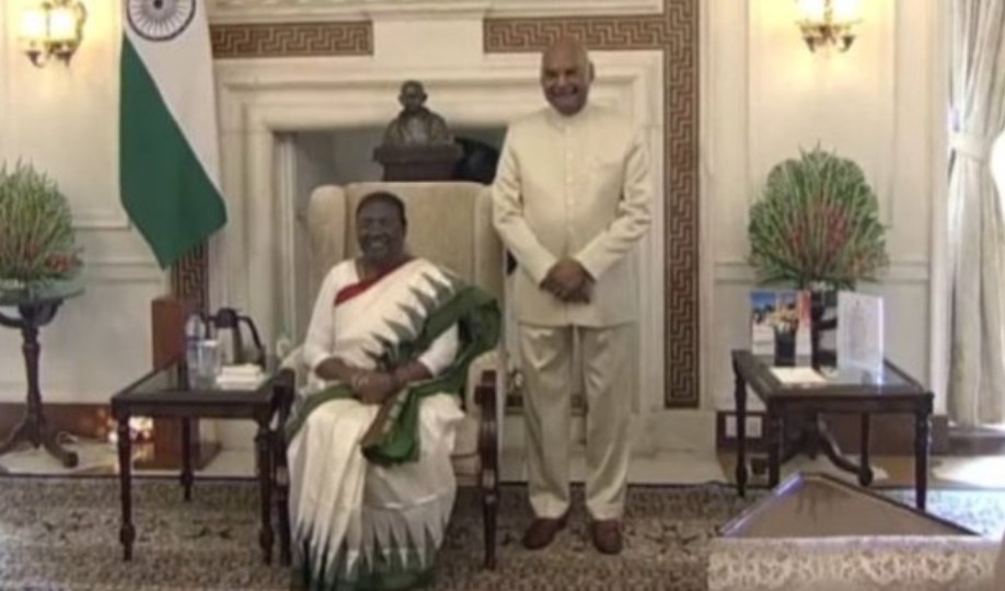 Droupadi Murmu assumes office of President of India