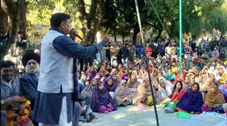 Congress is betraying people for sake of power lust : Jugal Kishore MP 