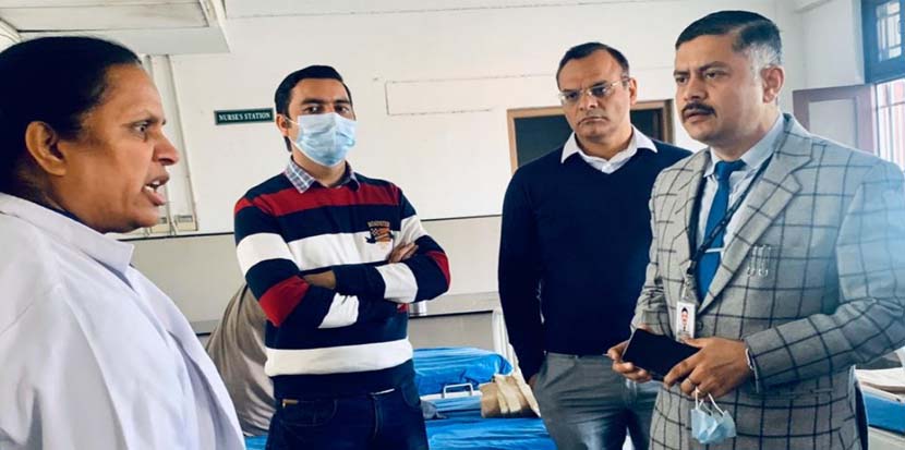 Quarantine Wards Checked:  Amit vows for special care of mentally sick patients in Psychatry Hospital Surprise Round