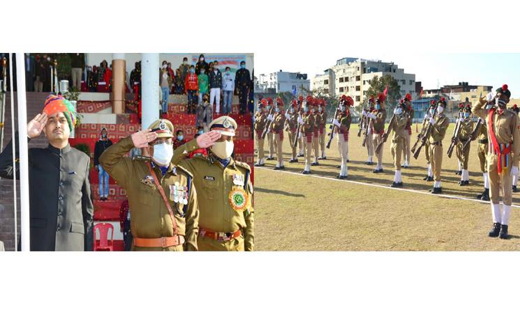 Republic Day celebrations at Katra; CEO Shrine Board hoists tricolour