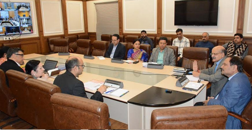 Coronavirus,  Advisor Bhatnagar, Chief Secretary take stock of readiness, preventive measures