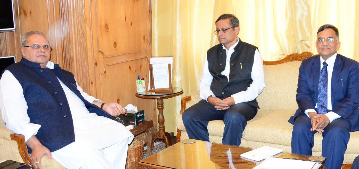 Central Government’s Advisory Committee constituted under Section 85 of the Jammu and Kashmir Reorganization Act, 2019 meets Governor