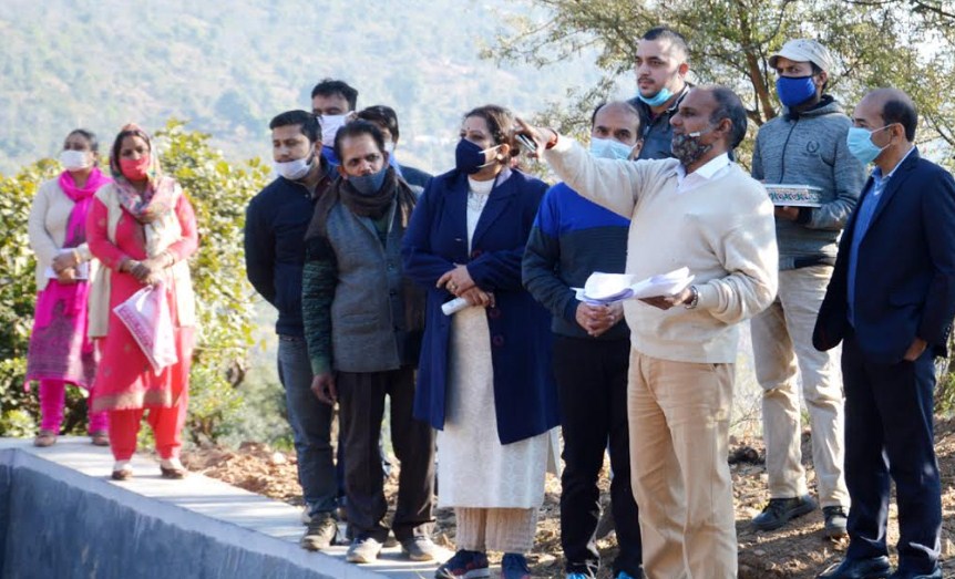 Central team inspects Watershed Development projects in Udhampur