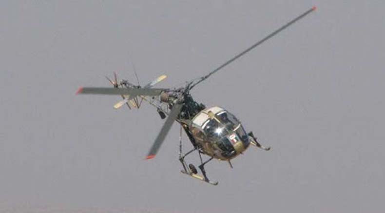 Army helicopter Cheetah crashes in Reasi, Jammu