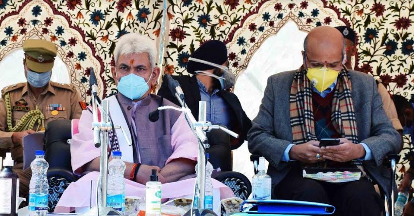 B2V-3: Lt Governor visits frontier Machil area in Kupwara