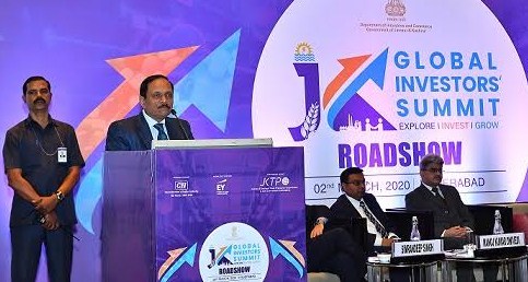 MOU worth Rupees 3000 crore sign at J&K Investors meet in Hyderabad