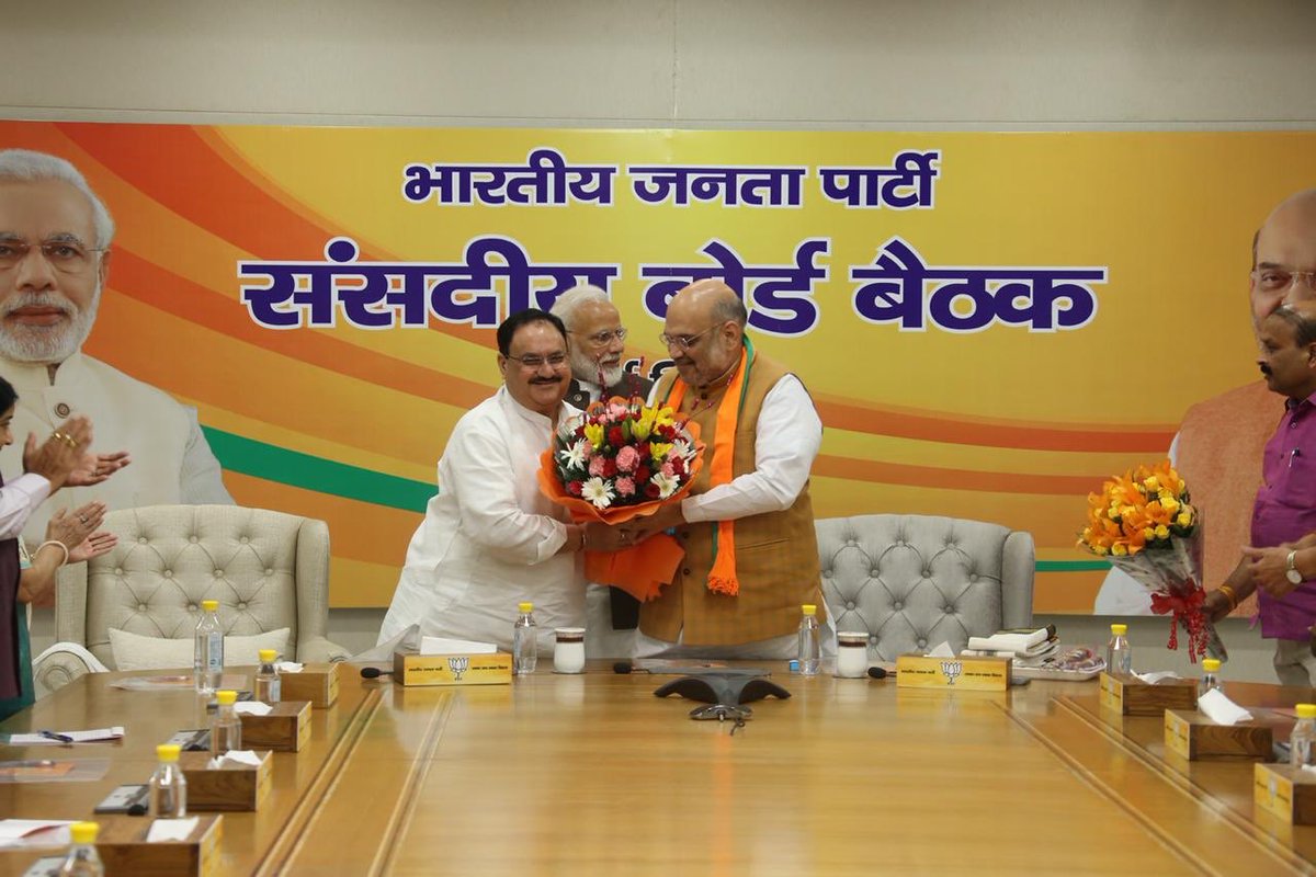 JP Nadda appointed BJP working President, Amit Shah to remain the Boss 