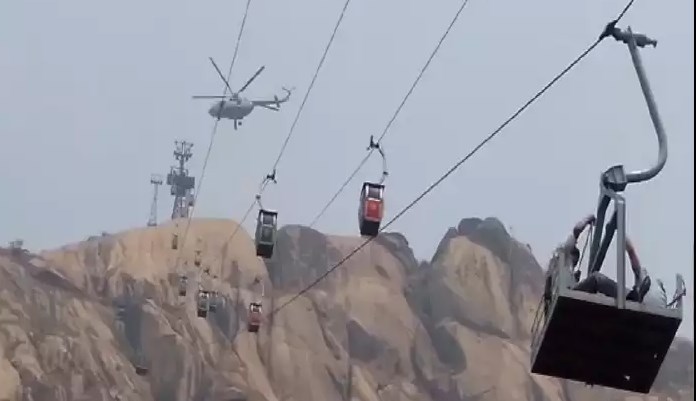 Deoghar ropeway accident: Rescue operations end after over 45 hours; 47 people rescued, three dead