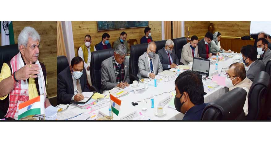 Lt Governor chairs 81st Kashmir University Council meet