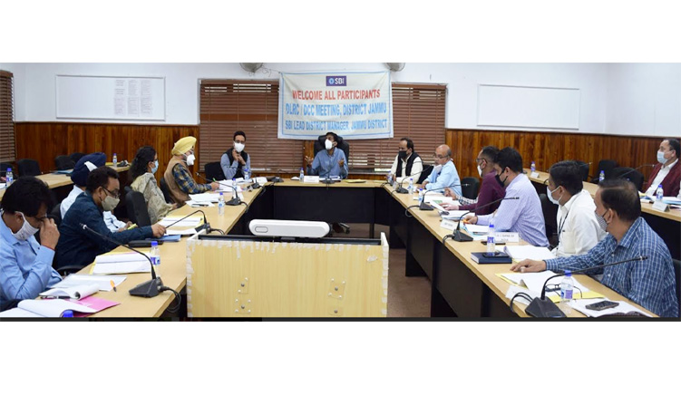 DDC Jammu reviews performance of Banks at DLRC meeting