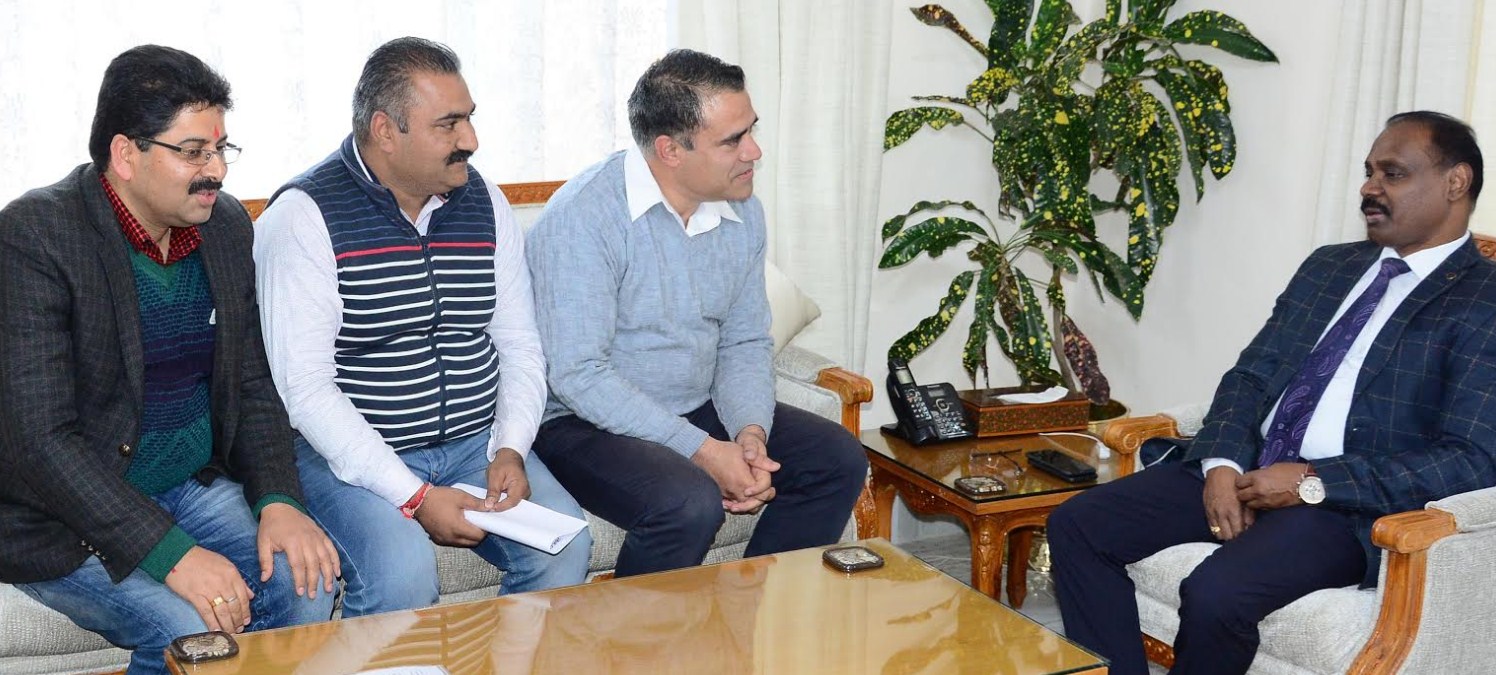 J&K Civil Secretariat Non-Gazetted Employees Union calls on Lt. Governor