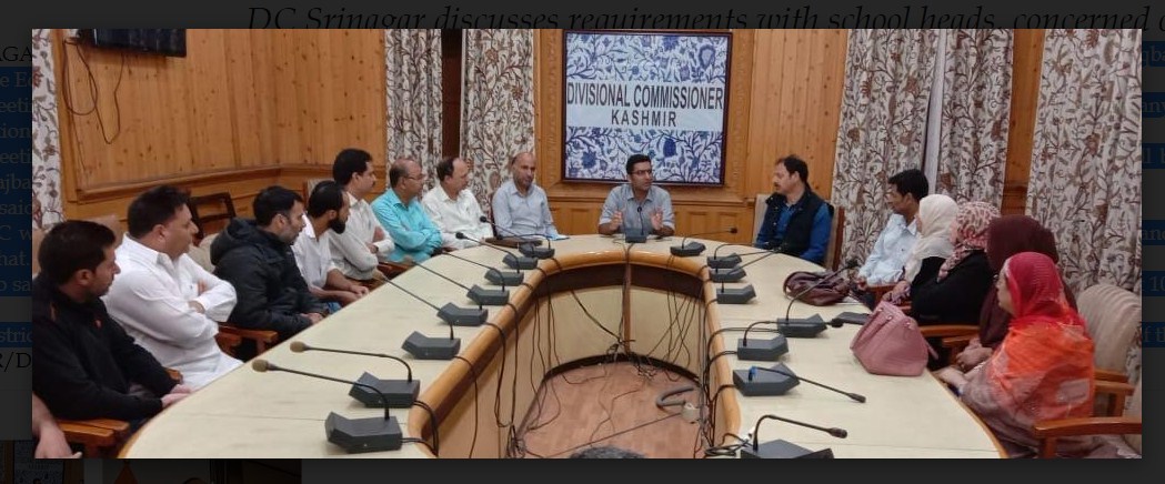 Around 200 schools in various zones of Srinagar to resume classwork on Monday