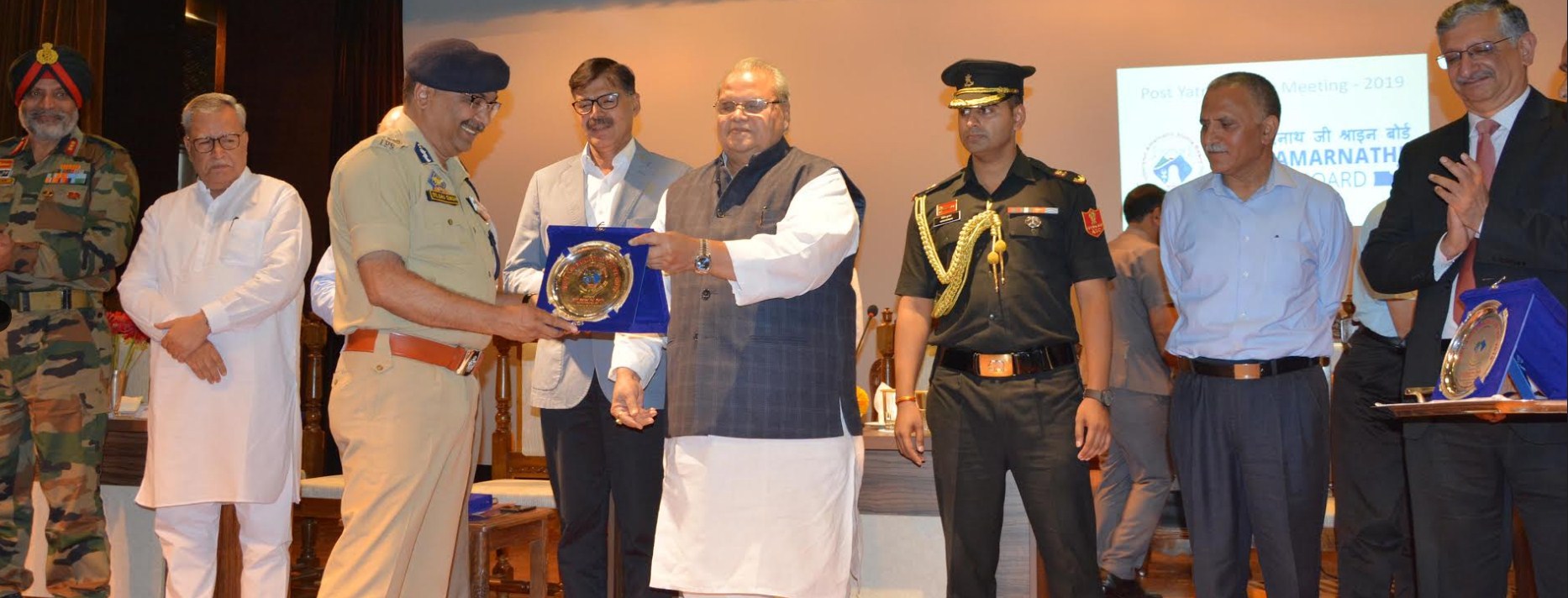 Governor thanks State Government, Security Forces and all other involved agencies for successful conduct of Yatra