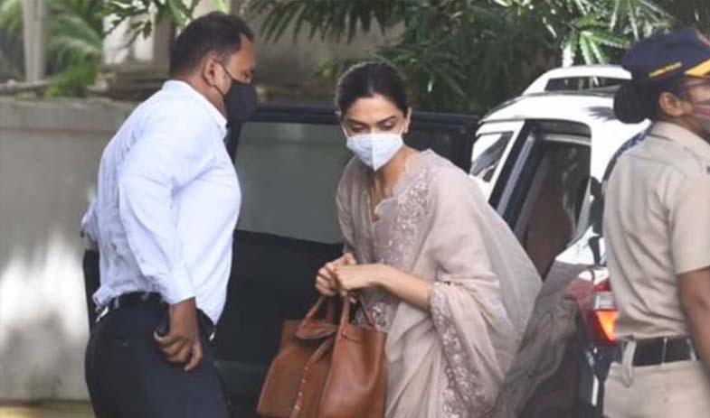 Deepika Padukone Arrives For Questioning In Drugs Probe Linked To Sushant Rajput Death