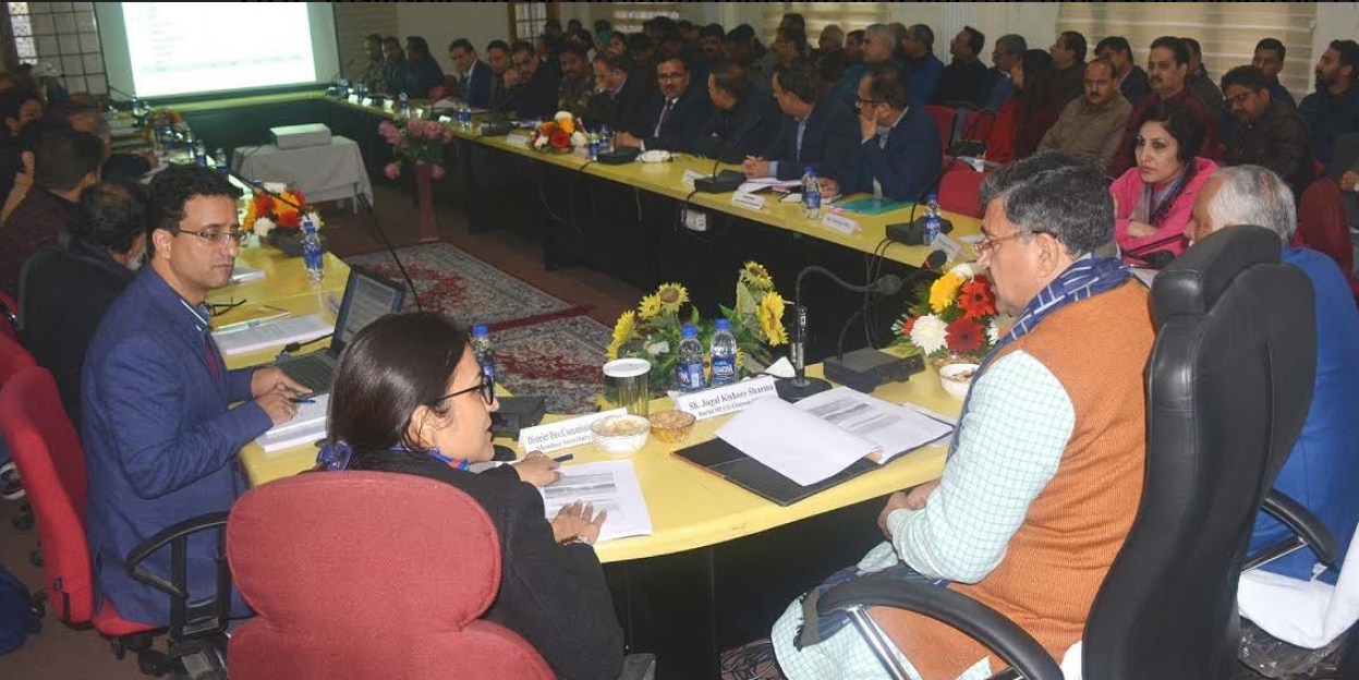 Jugal Kishore chairs DISHA meet at Jammu