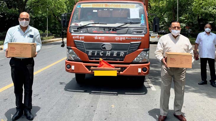 Dr Jitendra dispatches second consignment of COVID material for his constituency