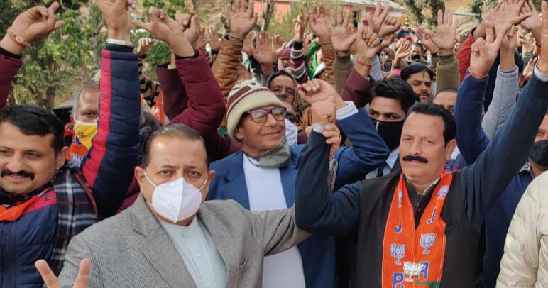 Congress, NC playing politics of communal, regional divide: Dr Jitendra