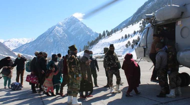Indian Army Evacuates 160 Stranded Civilians From Snow Clad Gurez