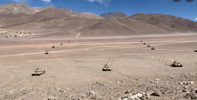 Multiple exercises along LAC by Indian forces, work on new axis to DBO sector moving on fast pace