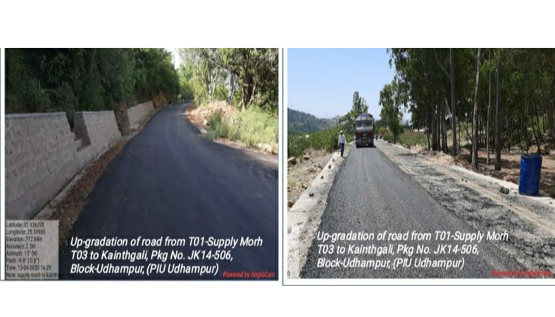 District Udhampur tops in execution of PMGSY roads