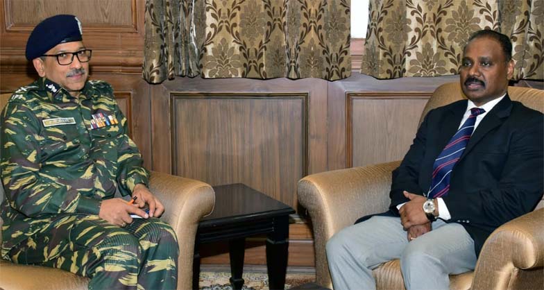 DG CRPF meets Lt Governor