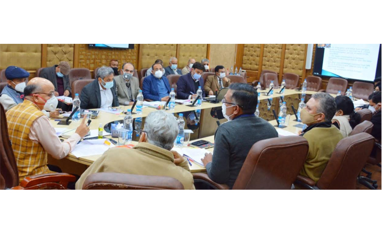 CS chairs HLC meeting of Shri Amarnathji Shrine Board;Issues directions to undertake preparations for 6 lakh yatris this year