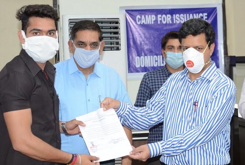 Domicile certificates distributed among WPRs, Balmiki Samaj, Gorkhas, others