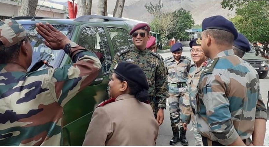 MS Dhoni in Ladakh to celebrate India’s 73rd Independence Day - Reports