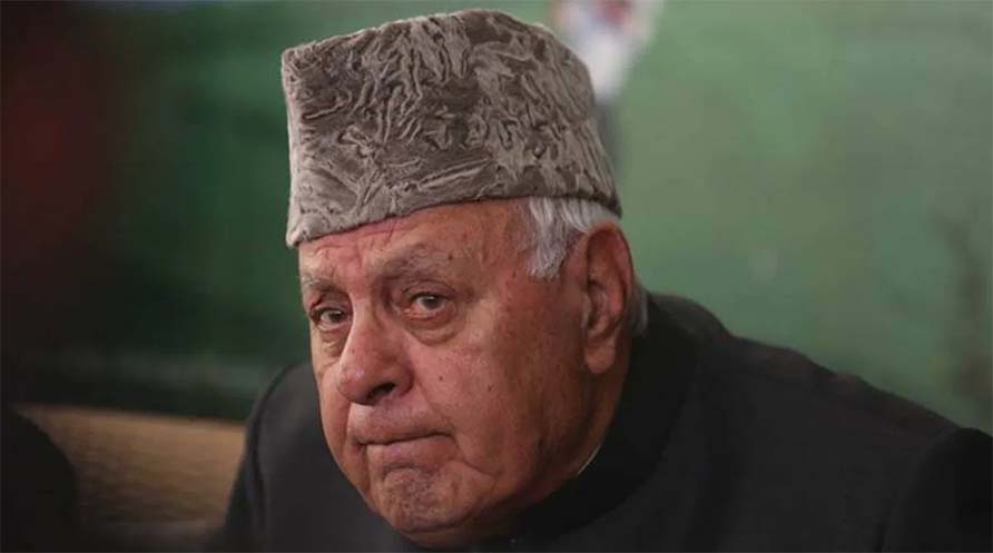 NC chief Farooq Abdullah visits detained Mehbooba Mufti's residence in Srinagar