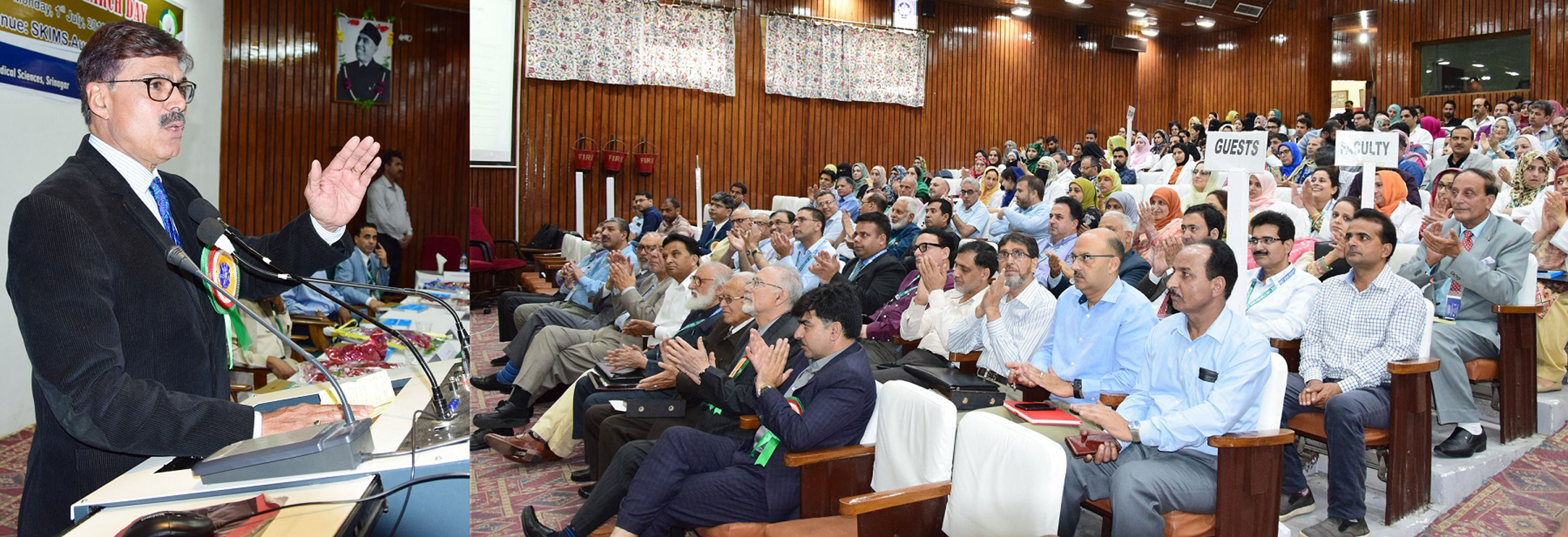 Advisor Kumar urges doctors to carryout research based activities to enhance skill, knowledge