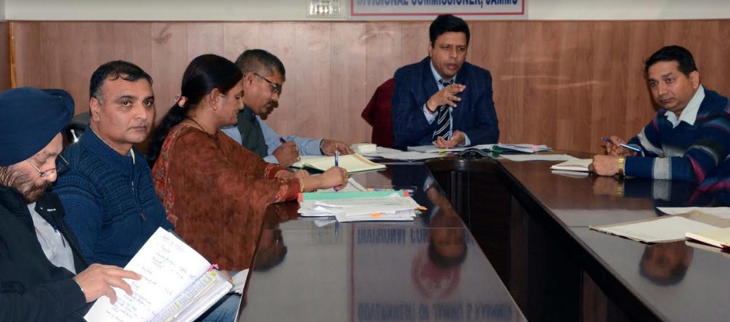 Div Com Jammu reviews horticulture plans of districts