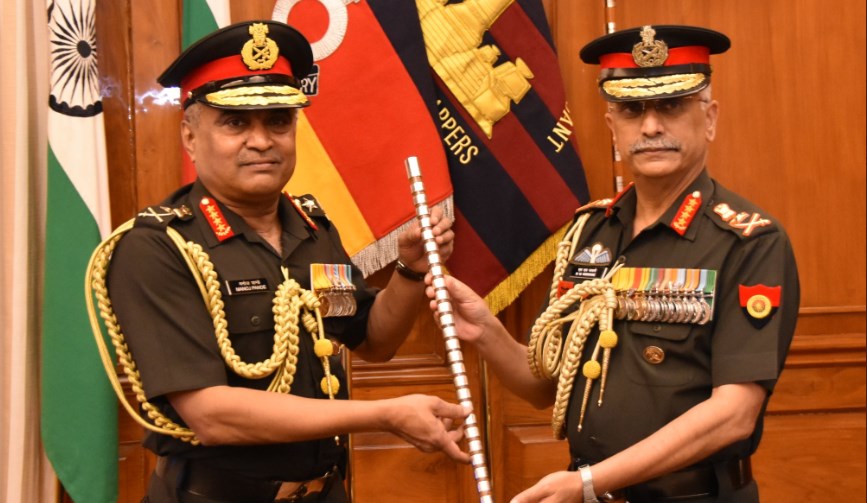 Gen Manoj Pande takes charge as Army chief