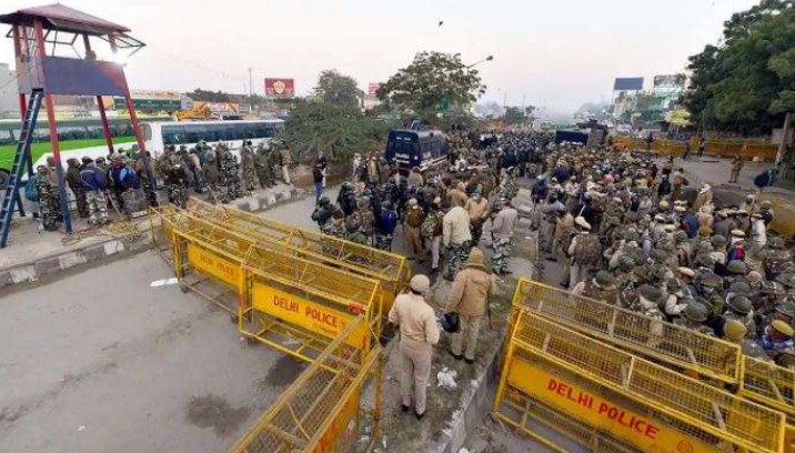Farmers' protest: Delhi borders continue to remain closed, traffic diverted