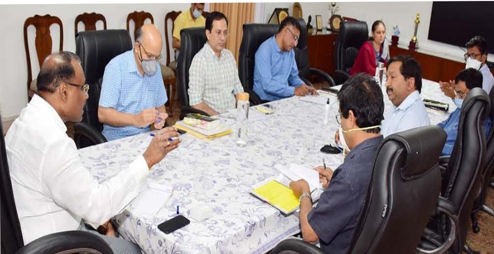 Lt Governor chairs high level meeting to discuss prospective action plan for post lockdown revival of construction and economic activities