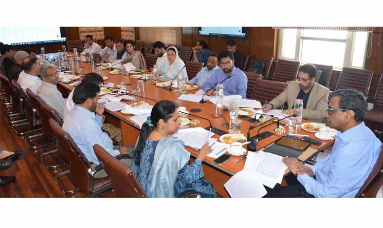 Union Secretary MoRD reviews the progress of various schemes of Rural Development across J&K