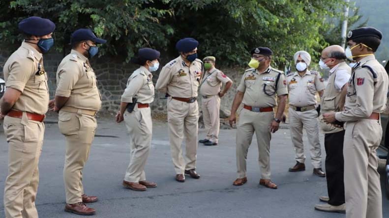 CS, DGP tours Srinagar city, review security, deployment arrangements amidst Eid festival