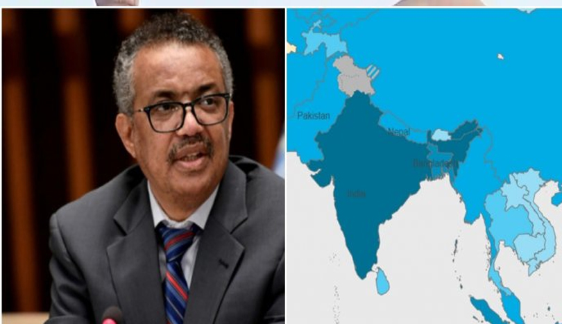 ‘Disclaimer put on WHO website’: Govt on incorrect map of India