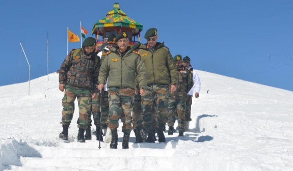Remain alert, be prepared for any security challenge: Gen Naravane to troops in Kashmir