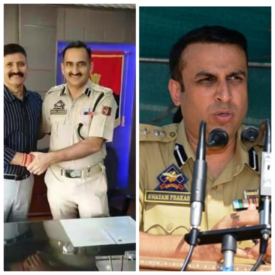 SP Pani, Koshal Sharma and Suhail Mir get J&K police medal for meritorious services 