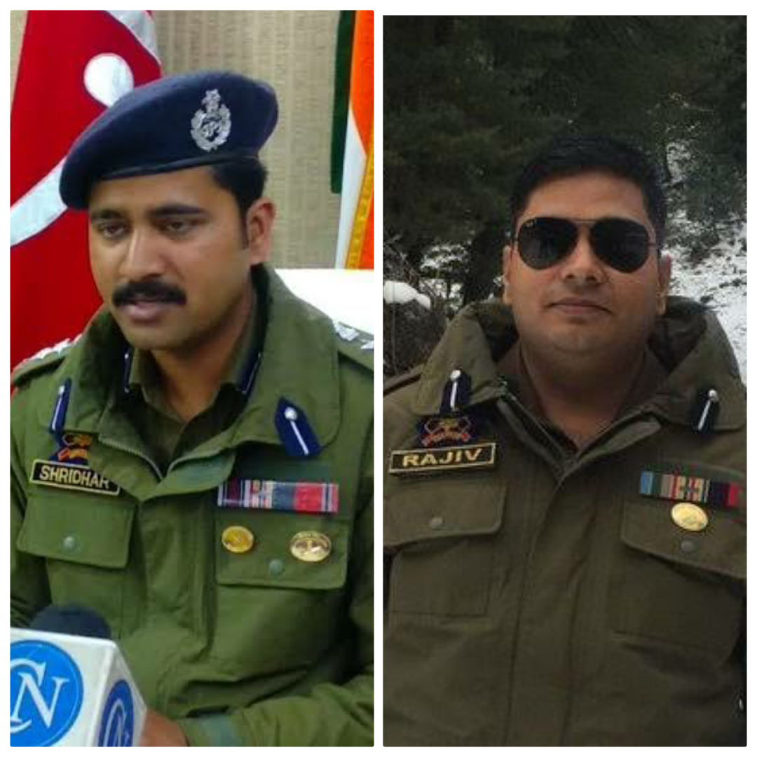Rajeev Pandey and Shridhar Patil frontrunners for the post of SSP Jammu