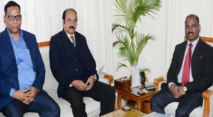 Film Producer Nadiadwala; DG EDII; ex-Executive Director HUDCO met Lt Governor