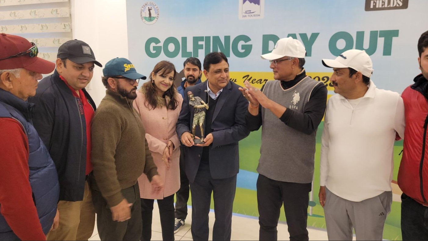 Tourism Directorate Jammu hosts New Year Golf Tournament