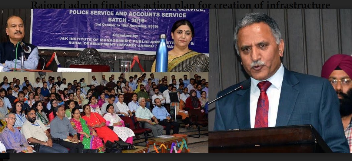 Strive to achieve administrative goals: Advisor Ganai advises to KAS probationers